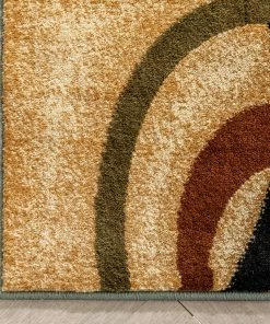 Well Woven Arcs & Shapes Light Blue Modern Rug Geometric 17 Well Woven Arcs & Shapes Light Blue Modern Rug Geometric