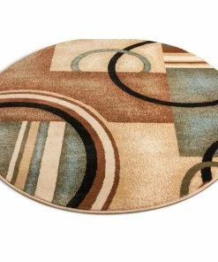 Well Woven Arcs & Shapes Light Blue Modern Rug Geometric 27 Well Woven Arcs & Shapes Light Blue Modern Rug Geometric