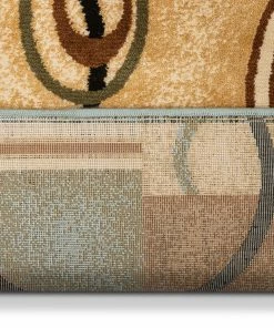 Well Woven Arcs & Shapes Custom Size Runner Modern Light Blue 27 Inch Wide X Choose Your Length Hallway Runner Rug