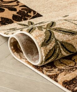 Well Woven 3'x5' Vane Willow Damask Beige Transitional Rug 15 Well Woven 3'x5' Vane Willow Damask Beige Transitional Rug