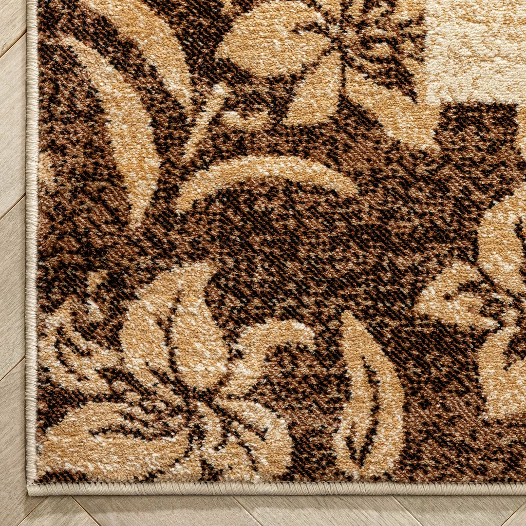 Well Woven 3'x5' Vane Willow Damask Beige Transitional Rug 9 Well Woven 3'x5' Vane Willow Damask Beige Transitional Rug