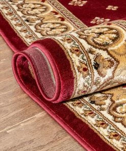 Well Woven Hudson Terrace Red Traditional Rug