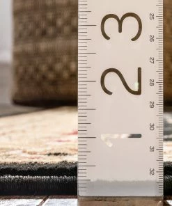 Well Woven Hudson Terrace Black Traditional Rug