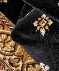 Well Woven Hudson Terrace Black Traditional Rug