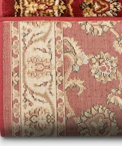 Well Woven Sarouk Custom Size Runner Traditional Red 27 Inch Wide X Choose Your Length Hallway Runner Rug