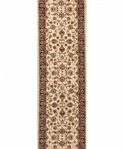 Well Woven Sarouk Ivory Traditional Rug