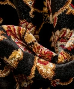 Well Woven Sarouk Black Traditional Rug 19 Well Woven Sarouk Black Traditional Rug