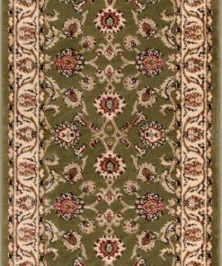 Well Woven Sarouk Traditional Green 31" Square Area Rug