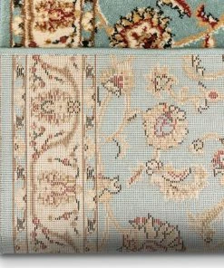 Well Woven Sarouk Custom Size Runner Traditional Light Blue 27 Inch Wide X Choose Your Length Hallway Runner Rug 7 Well Woven Sarouk Custom Size Runner Traditional Light Blue 27 Inch Wide X Choose Your Length Hallway Runner Rug