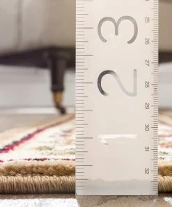 Well Woven Casbah Traditional Oriental Medallion Persian Cream Rug