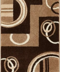 Well Woven Galaxy Waves Ivory Modern Rug 3'x5'