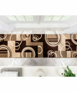 Well Woven Galaxy Waves Ivory Modern Rug 3'x5'