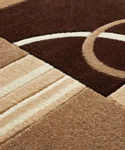 Well Woven Galaxy Waves Ivory Modern Rug 3'x5'