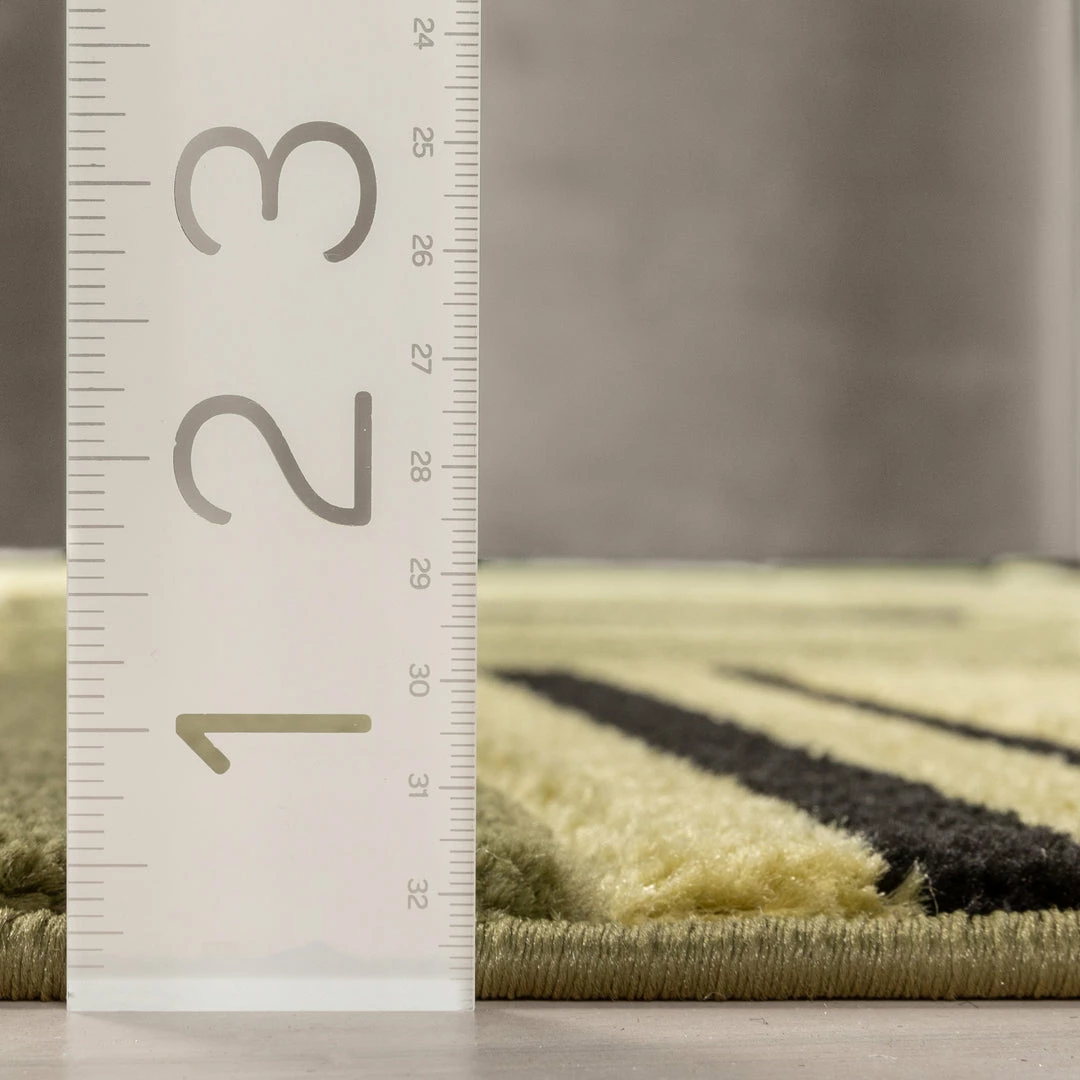 Well Woven Galaxy Waves Green Modern Rug 9 Well Woven Galaxy Waves Green Modern Rug