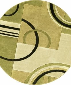 Well Woven Galaxy Waves Green Modern Rug 24 Well Woven Galaxy Waves Green Modern Rug