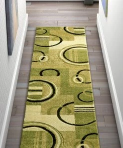 Well Woven Galaxy Waves Green Modern Rug 23 Well Woven Galaxy Waves Green Modern Rug