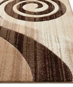 Well Woven 5'x7' Whirlwind Brown Modern Rug 17 Well Woven 5'x7' Whirlwind Brown Modern Rug