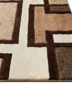 Well Woven Imagination Squares Cream Modern Rug 3'x5' 14 Well Woven Imagination Squares Cream Modern Rug 3'x5'