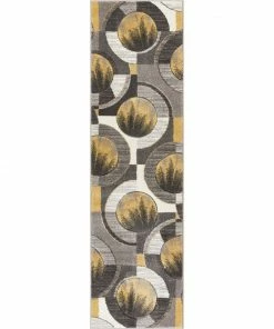 Well Woven Yolo Gold Modern Rug