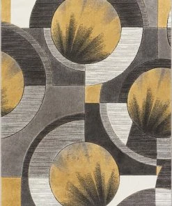 Well Woven Yolo Gold Modern Rug