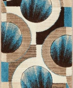 Well Woven Yolo Blue Modern Rug 16 Well Woven Yolo Blue Modern Rug