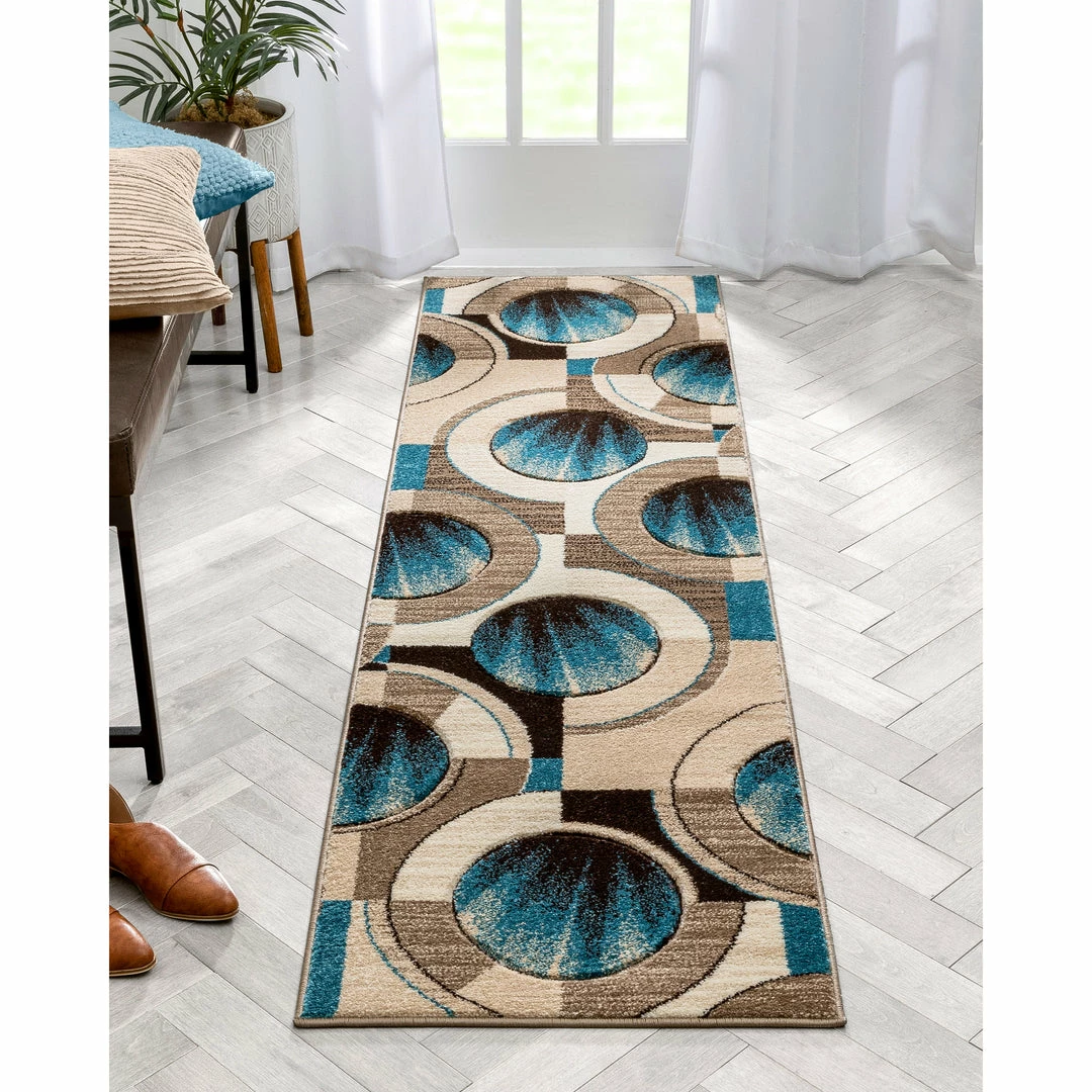 Well Woven Yolo Blue Modern Rug 8 Well Woven Yolo Blue Modern Rug