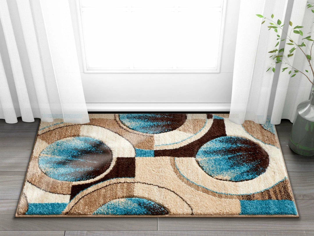 Well Woven Yolo Blue Modern Rug 6 Well Woven Yolo Blue Modern Rug