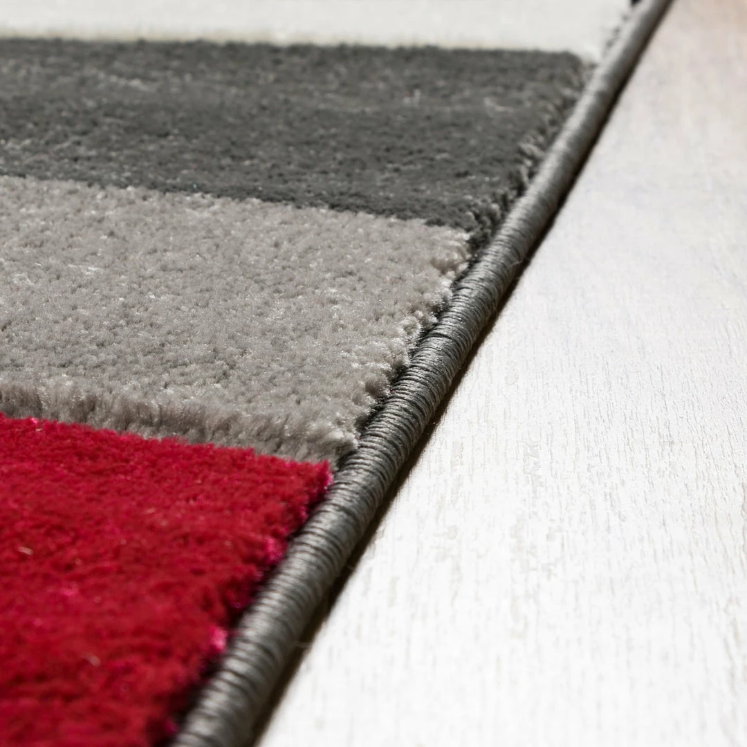 Well Woven Rad Waves Red Modern Rug 6 Well Woven Rad Waves Red Modern Rug