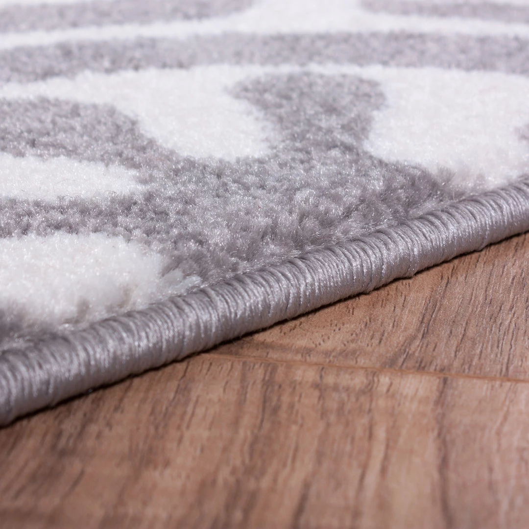 Well Woven Felix Grey Modern 7'10" X 9'10" Rug Grey & Silver 3 Well Woven Felix Grey Modern 7'10" X 9'10" Rug Grey & Silver