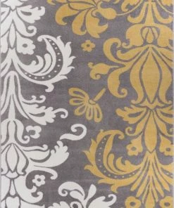 Well Woven Rosetta Gold Modern 7'10" X 9'10" Rug