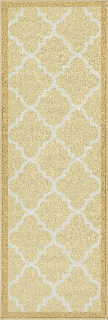 Well Woven Brooklyn Trellis Beige Modern Non Slip Washable Rug 3 Well Woven Brooklyn Trellis Beige Modern Non Slip Washable Rug