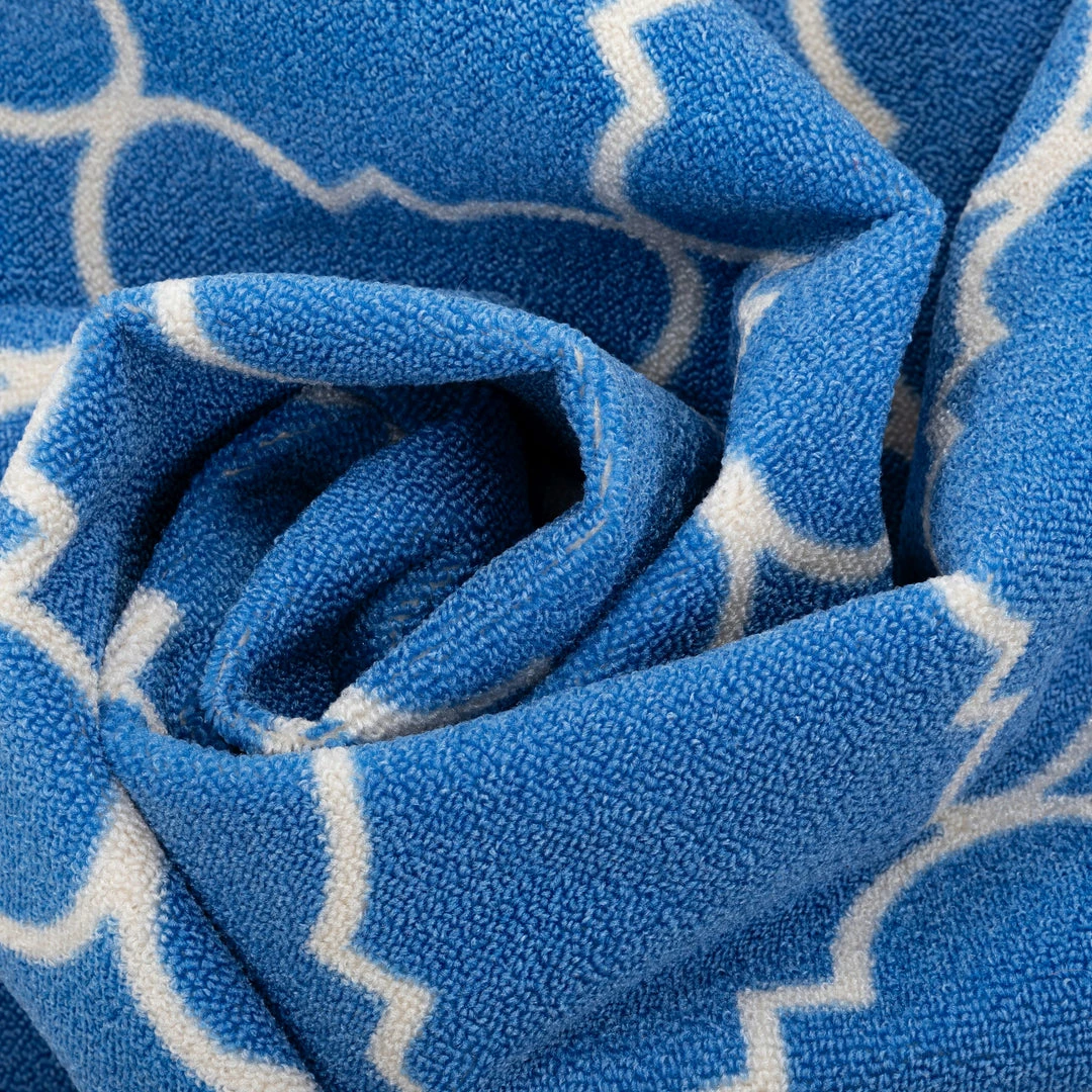 Well Woven Machine Washable Brooklyn Trellis Blue Modern Non Slip Washable Rug 5 Well Woven Machine Washable Brooklyn Trellis Blue Modern Non Slip Washable Rug