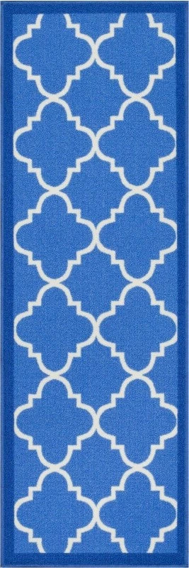 Well Woven Machine Washable Brooklyn Trellis Blue Modern Non Slip Washable Rug 14 Well Woven Machine Washable Brooklyn Trellis Blue Modern Non Slip Washable Rug