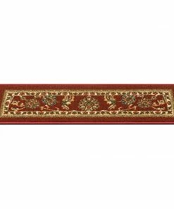Well Woven Tabriz Traditional Red Non Slip 9