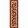 Well Woven Tabriz Traditional Red Non Slip 9" X 31" Stair Tread (Set Of 7)