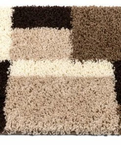 Well Woven Cubes Beige Brown Modern Geo Rug Geometric 12 Well Woven Cubes Beige Brown Modern Geo Rug Geometric