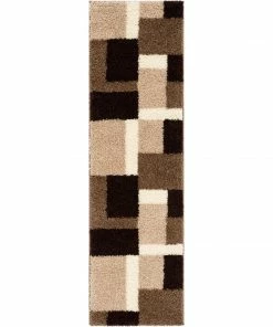Well Woven Cubes Beige Brown Modern Geo Rug Geometric 14 Well Woven Cubes Beige Brown Modern Geo Rug Geometric