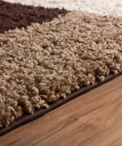 Well Woven Cubes Beige Brown Modern Geo Rug Geometric 11 Well Woven Cubes Beige Brown Modern Geo Rug Geometric