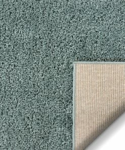 Well Woven Plain Light Blue Modern Solid Rug