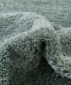 Well Woven Plain Light Blue Modern Solid Rug