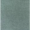 Well Woven Plain Light Blue Modern Solid Rug