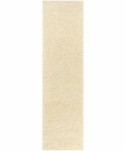 Well Woven Plain Vanilla Contemporary Rug Shag 23 Well Woven Plain Vanilla Contemporary Rug Shag