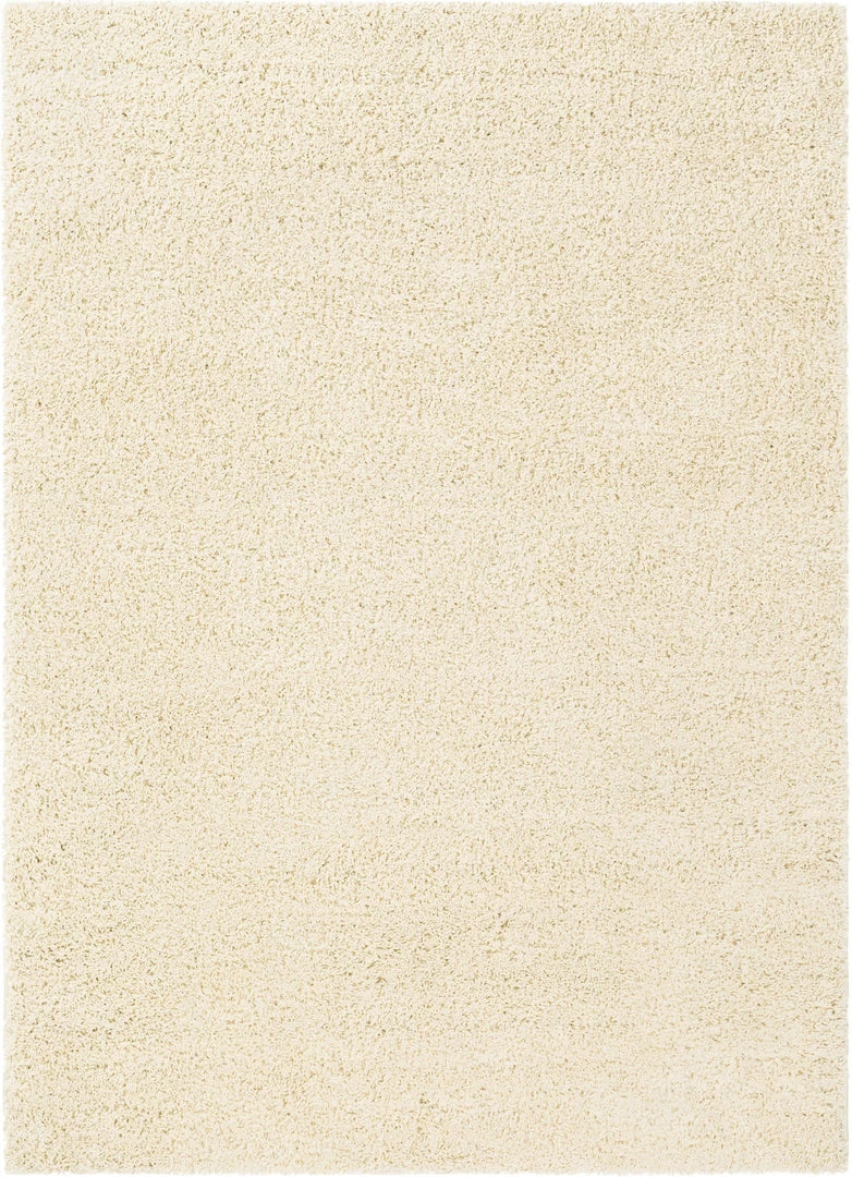 Well Woven Plain Vanilla Contemporary Rug Shag 2 Well Woven Plain Vanilla Contemporary Rug Shag