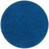 Well Woven Shag Plain Dark Blue Modern Solid Round Rug