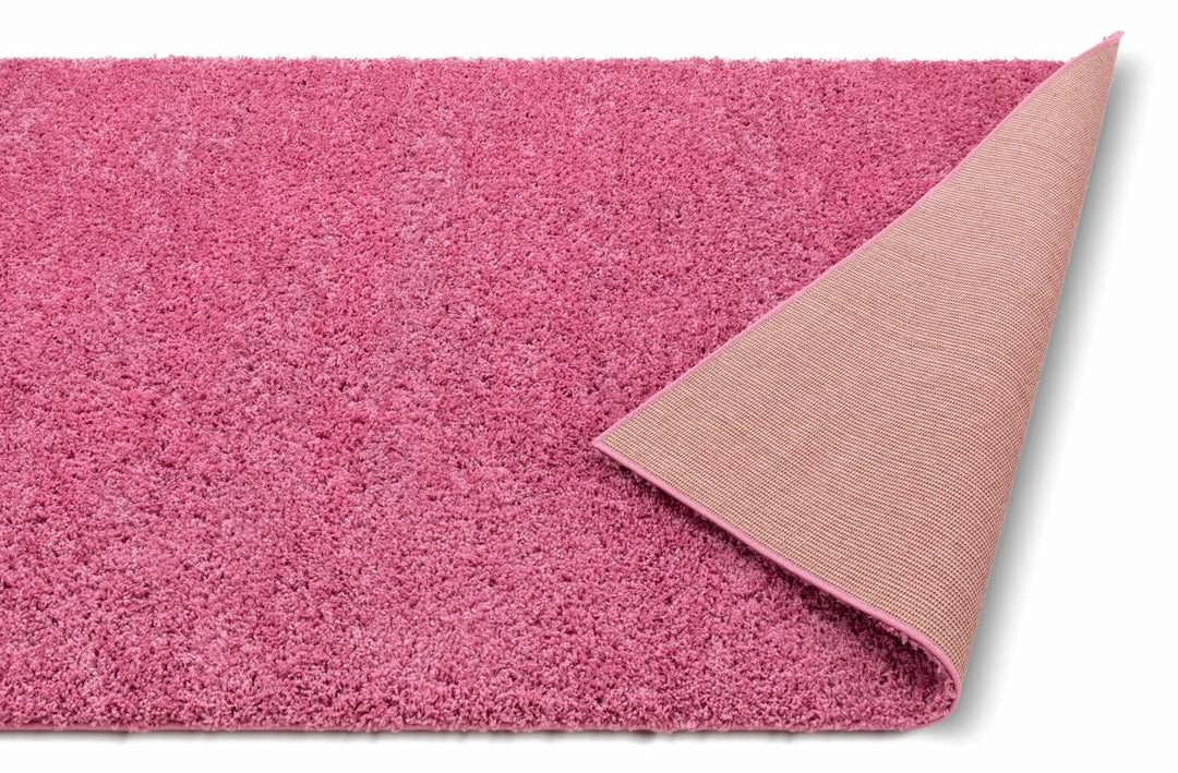 Well Woven Plain Fuchsia Modern Solid Rug 7'10" Round Pink 4 Well Woven Plain Fuchsia Modern Solid Rug 7'10" Round Pink