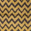 Well Woven Passion Chevron Gold Grey Modern Rug