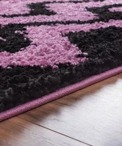Well Woven Passion Chevron Fuchsia Modern Rug