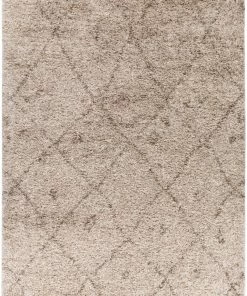 Well Woven Moroccan Lattice Vanilla Contemporary Rug
