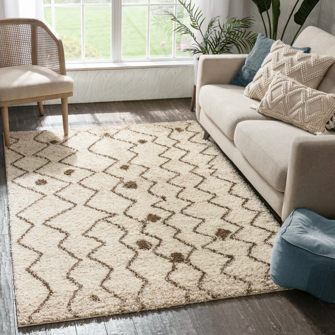 Well Woven Penta Moroccan Vanilla Rug By Chill Rugs 2 Well Woven Penta Moroccan Vanilla Rug By Chill Rugs