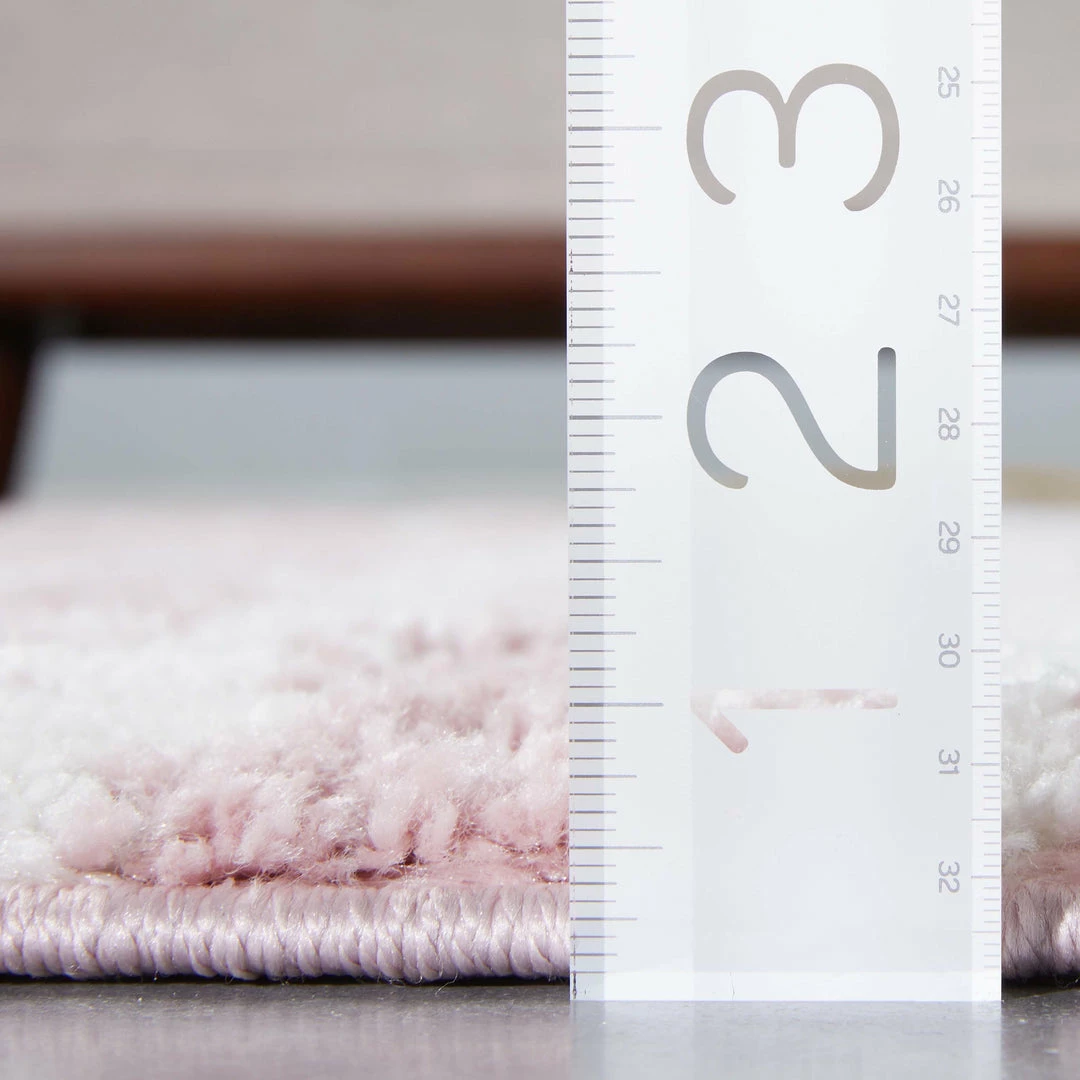 Well Woven Cossima Tribal Moroccan Pink Shag Rug 6 Well Woven Cossima Tribal Moroccan Pink Shag Rug